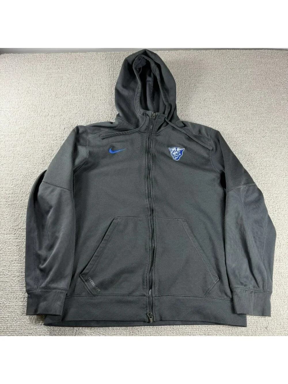 Nike Georgia State Panthers NCAA Team Issued Full Zip Jacket Gray Men’s Size XL